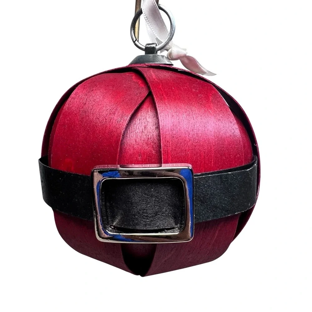 Longaberger 2013 Santa Belly Basket Christmas Ornament